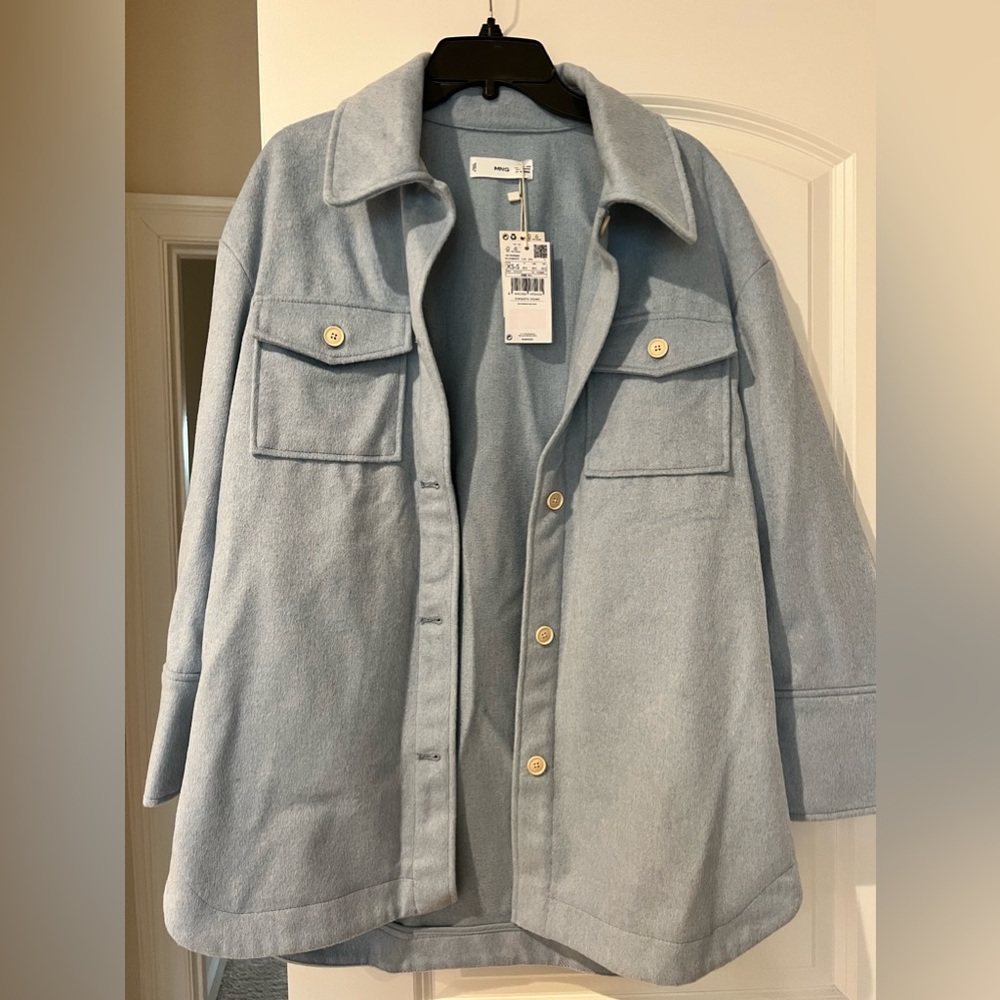 Mango shacket new with tags